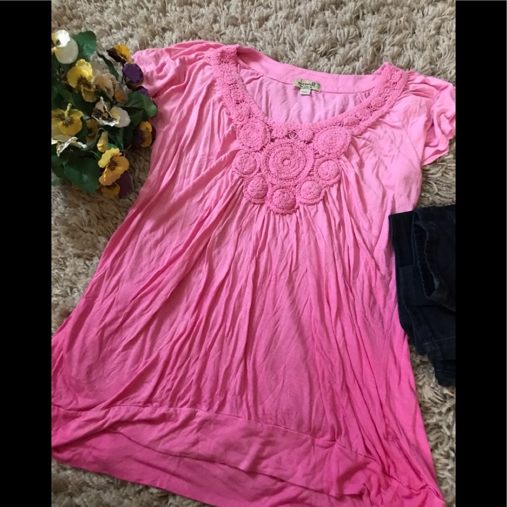 🛑One world ombre top *last chance”